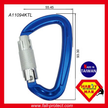 Новый продукт Алюминиевый карабин Twist Lock с маркировкой CE